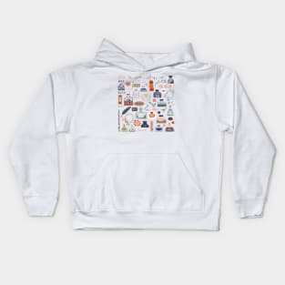 Ink and Things for Writers Kids Hoodie